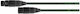 Oyaide QAC-222 Kabel XLR-Stecker - XLR-Buchse Grün 5m