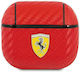 Ferrari Carbon Plastic Case Red for Apple AirPo...