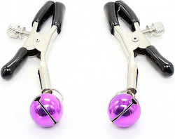 Fetish Addict Nipple Clamps With Bell Σφιγκτήρε...