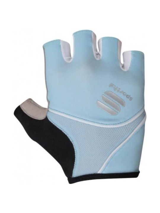 Sportful Pro Women's Half Finger Cycling Gloves Blue
