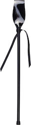 Secretplay Black Patent Leather Riding Crop Paddle σε Μαύρο Χρώμα
