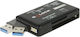 DeLock Card Reader USB 3.2 για SD/microSD/xD