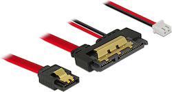 DeLock 2-polig / 7-Pin SATA III - 22-Pin SATA III