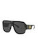 Dolce & Gabbana Men's Sunglasses with Black Plastic Frame and Black Lens DG4401 501/87