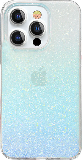 Kingxbar Streamer Back Cover Σιλικόνης 0.5mm Blue Glitter (iPhone 13 Pro Max)