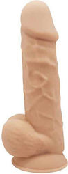 SilexD Model 4 Realistisches Dildo mit Hoden und Saugnapf Flesh 21.5cm