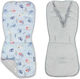 Sensillo Stroller Mattress Double Sided Chamele...