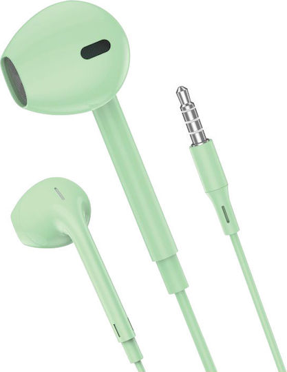 Leewello EJ-064 Earbuds Handsfree with 3.5mm Connector Green