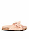 Flache Sandalen für Damen in Rosa Farbe