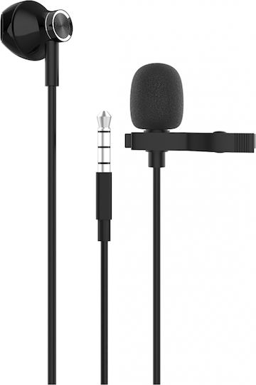 Yookie YK1180 In-Ear Freihändig Kopfhörer mit Stecker 3.5mm Schwarz