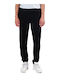 Emerson Men's Sweatpants with Rubber Black