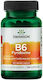 Swanson B6 Pyridoxine Vitamina 100mg 100 capace