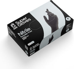 GMT Super Gloves Handschuhe Nitril Puderfrei in Schwarz Farbe 1000Stück