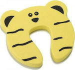 Tiger Door Finger Protector made of Plastic in Yellow Color 1pcs