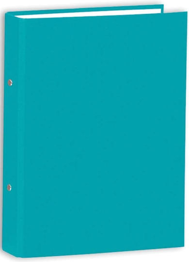 Skag Clipboard with 2 Rings 2/25 for Paper B5 Turquoise 1pcs