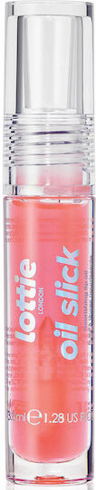 Lottie London Slick Nourishing Lip Oil Peachy Cheeks 3.8ml
