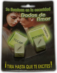 Diverty Sex Ερωτικό Παιχνίδι Ζαριών Phosphorescent Dices Spanish 2τμχ Diverty Sex Ερωτικό Παιχνίδι Ζαριών Phosphorescent Dices Spanish 2τμχ