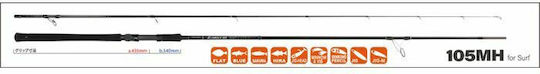 Yamaga Blanks Early 105MH Fishing Rod for Spinning 3.18m 10-50gr