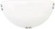 Homeplus Paros Klassisch Leuchte Wand mit Fassung E27 Weiß 30x16x9cm