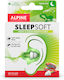 Alpine Sleep Soft Ωτοασπίδες 2τμχ σε Πράσινο Χρώμα 111.21.155