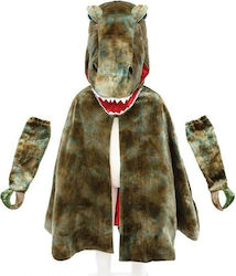 T-Rex Green Carnival Cape