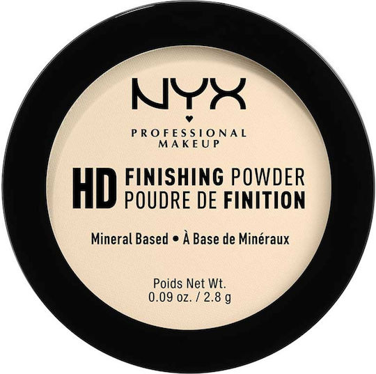NYX Professional Makeup High Definition Finishing Powder Puder Banana 2.8gr