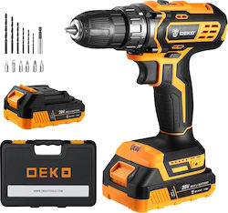 Deko DKCD20XL01-10S3 Δραπανοκατσάβιδο 20V 2x2Ah