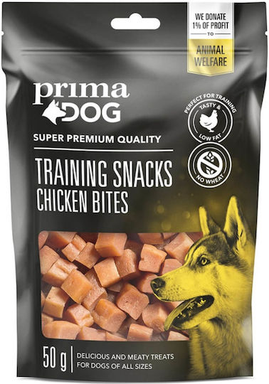 Prima Dog Λιχουδιά Εκπαίδευσης Σκύλου με Κοτόπουλο 50gr