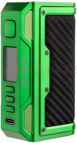 Lost Vape Thelema Quest Mod Box Mod 200W Green Carbon Fiber