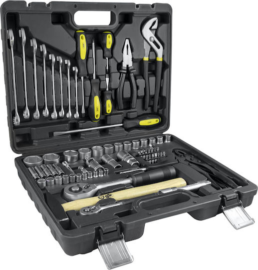 JBM Set Ratchet 1\2" & 1\4" 72pcs