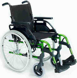 Sunrise Medical Breezy Style P Wheelchair Folding with Compact Wheels Green