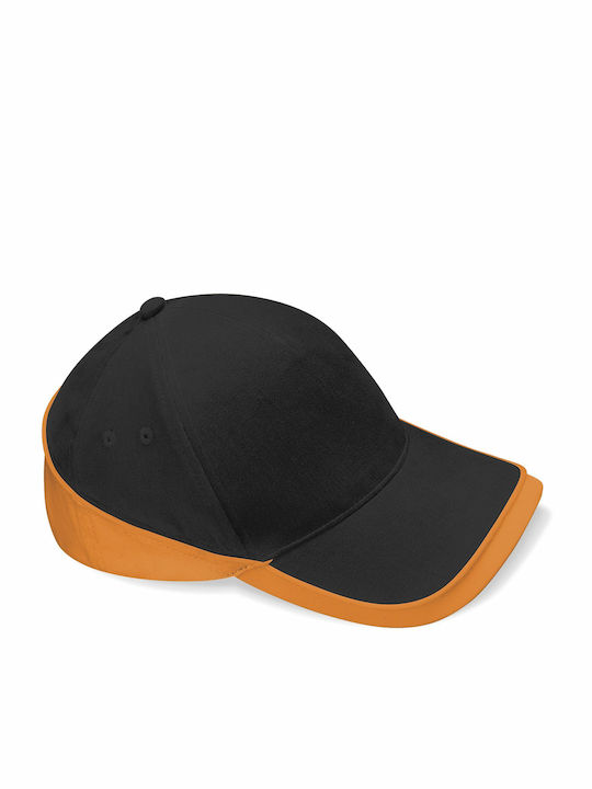 Beechfield Men's Jockey Black / Orange