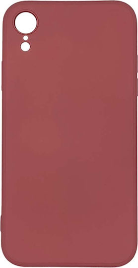 Sonique Back Cover Silicon Burgundy (iPhone XR)