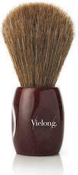 Vie Long Bristol Shaving Brush Brown Horsehair 24mm Brown