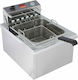 M&M equipment Elektrische Fritteuse 6.3kW Kapazität 13Es 39x59x41cm