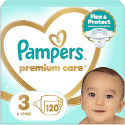 Pampers Scutece cu bandă adezivă Premium Care P...
