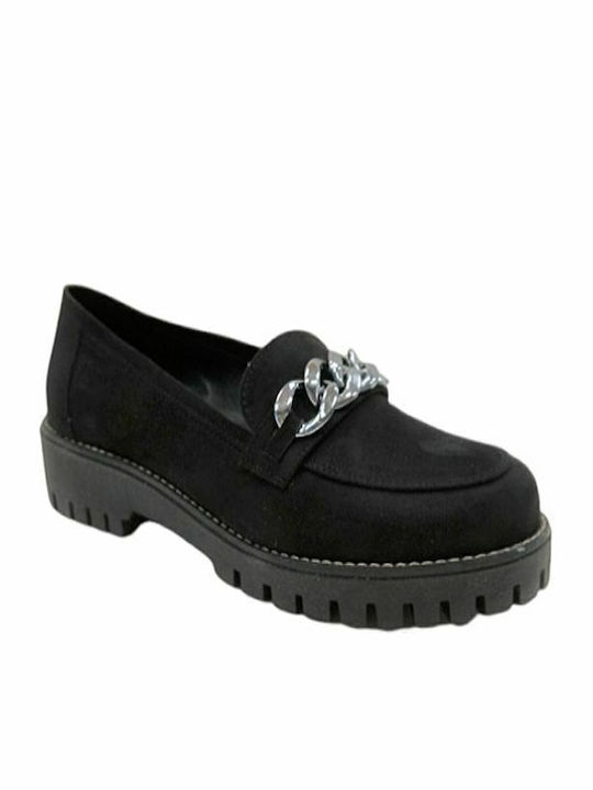 Γυναικεία Loafers σε Μαύρο Χρώμα