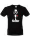 Pegasus Darth Vader Godfather T-shirt Star Wars Black Cotton