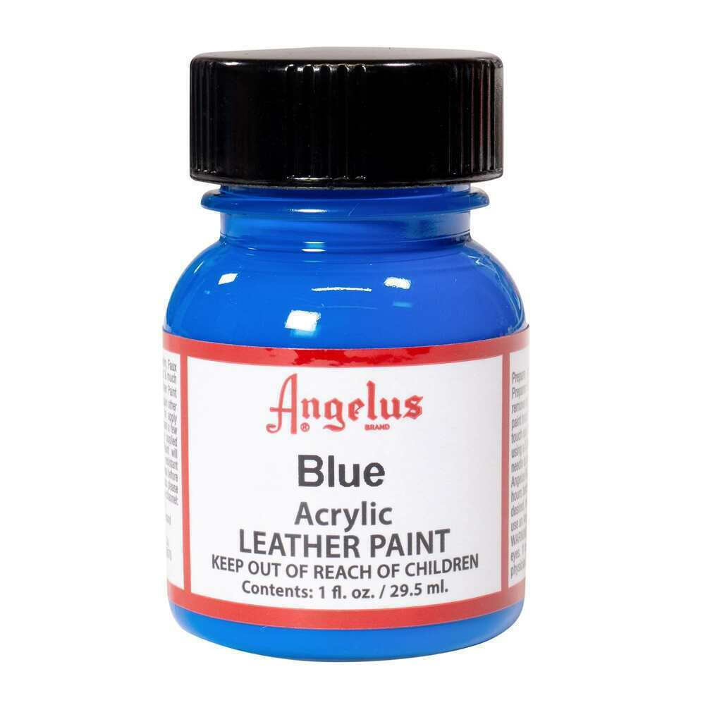 Angelus Acrylic Leather Paint Blue 29.5ml Skroutz.gr