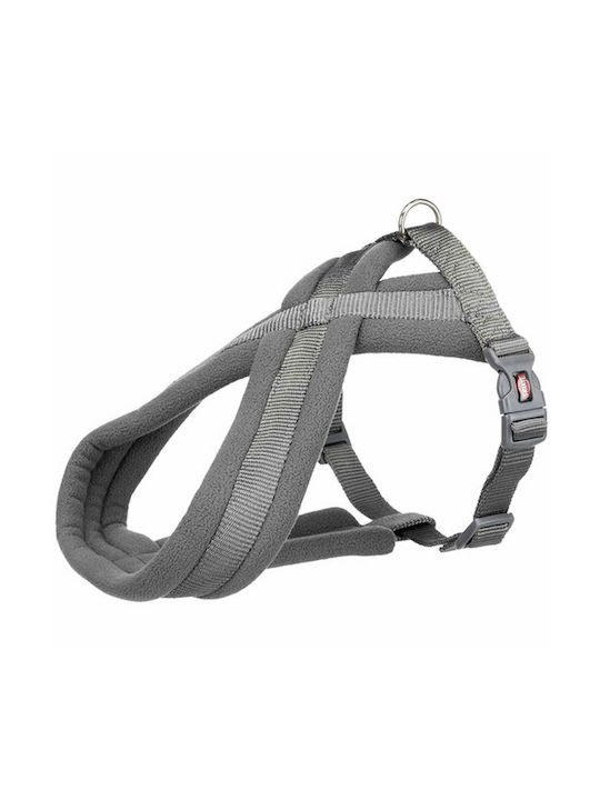 Trixie Нагръдник за куче Premium Touring Сив Medium / Small 20мм x 40-70см