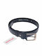 Victoria Kids Leather Belt Black