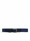 Brums Kids Fabric Belt Navy Blue