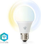 Nedis Smart LED Bulb 9W for Socket E27 Adjustable White 806lm Dimmable