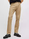 David222d Trousers Chino in Slim Fit Beige
