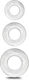 IntoYou Beast Rings Round Set Cock Rings Clear 3pcs