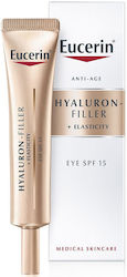 Eucerin Hyaluron Filler Elasticity Κρέμα Ματιών με 15SPF 15ml Eucerin Hyaluron Filler Elasticity Κρέμα Ματιών με 15SPF 15ml