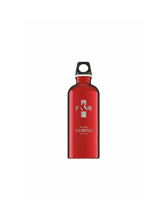 Sigg Mountain Sticlă de apă De aluminiu 600ml Roșu