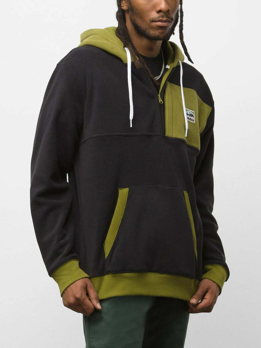 Vans Street Outdoor Ανδρικό Φούτερ με Κουκούλα και Τσέπες Μαύρο VN0A5KKRBLK Skroutz.gr