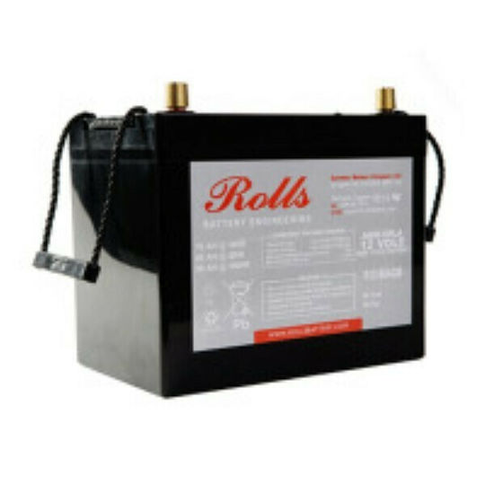 Rolls R12-80AGM Μπαταρία Φωτοβολταϊκών AGM Κλειστού Τύπου Βαθειάς Εκφόρτισης 12V 81Ah
