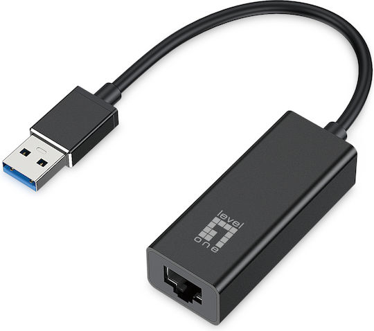 Level One USB-0401 Αντάπτορας Δικτύου USB με Ενσύρματη Σύνδεση Gigabit Ethernet (Πρότυπο v7)